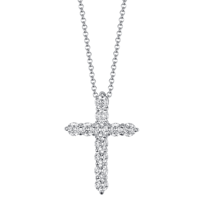 Necklace with a large cross