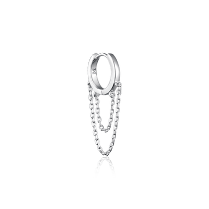 Haggis earring 11 mm with chains