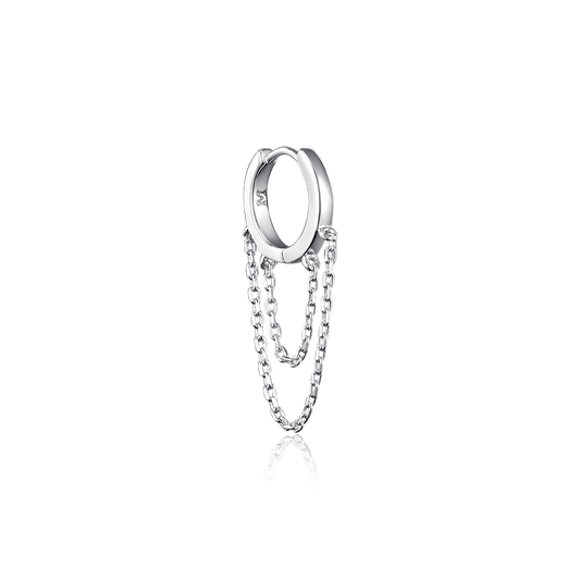 Haggis earring 11 mm with chains