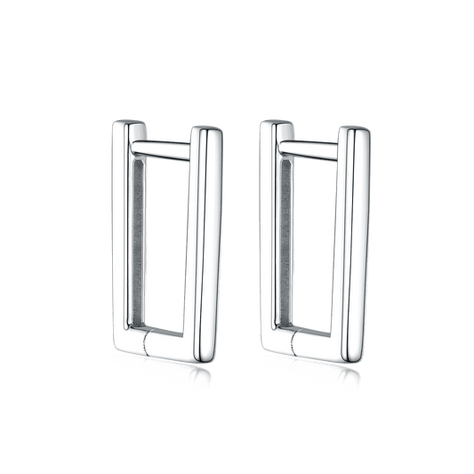 Rectangular earrings