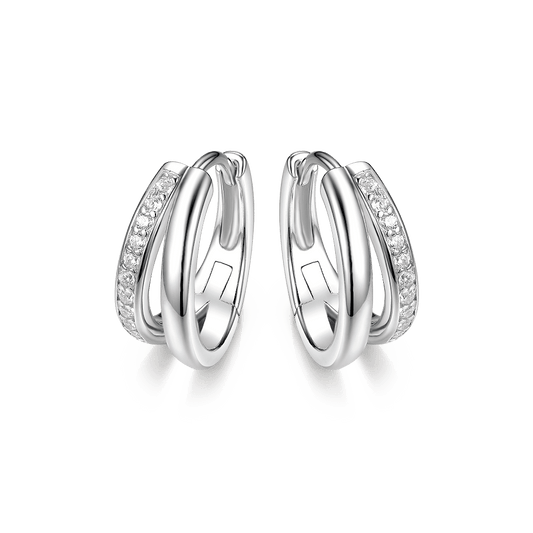 Earrings Duo with stones