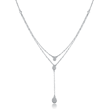 Tie-necklace Raindrops