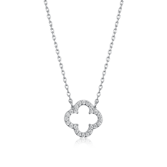 Necklace Clover 40 cm