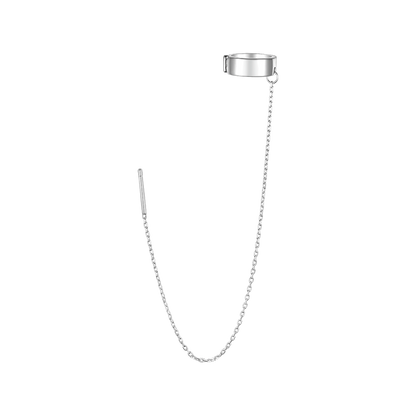 Basic Cuff-earring with a chain