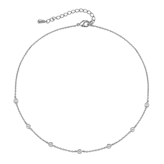Choker necklace Dots