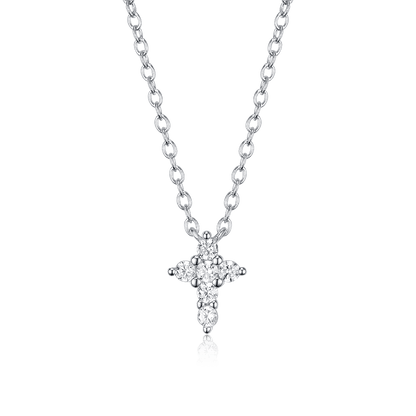 Necklace with a small cross