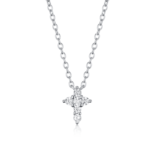 Necklace with a small cross