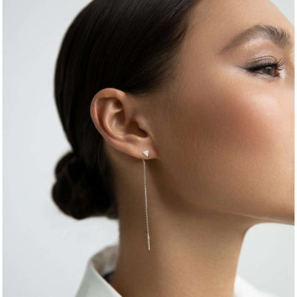 Broach-earrings Triangles