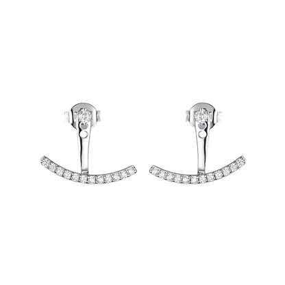 Earrings-jackets Transparency