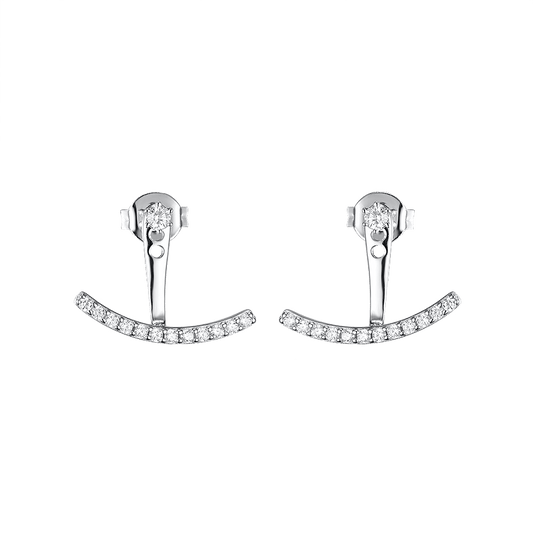 Earrings-jackets Transparency