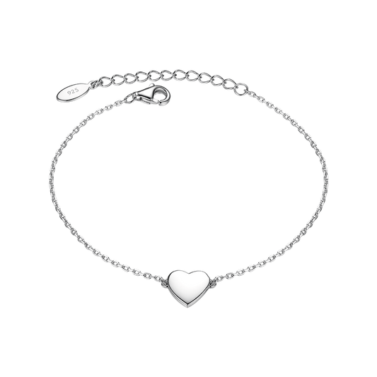 Bracelet with miniature heart