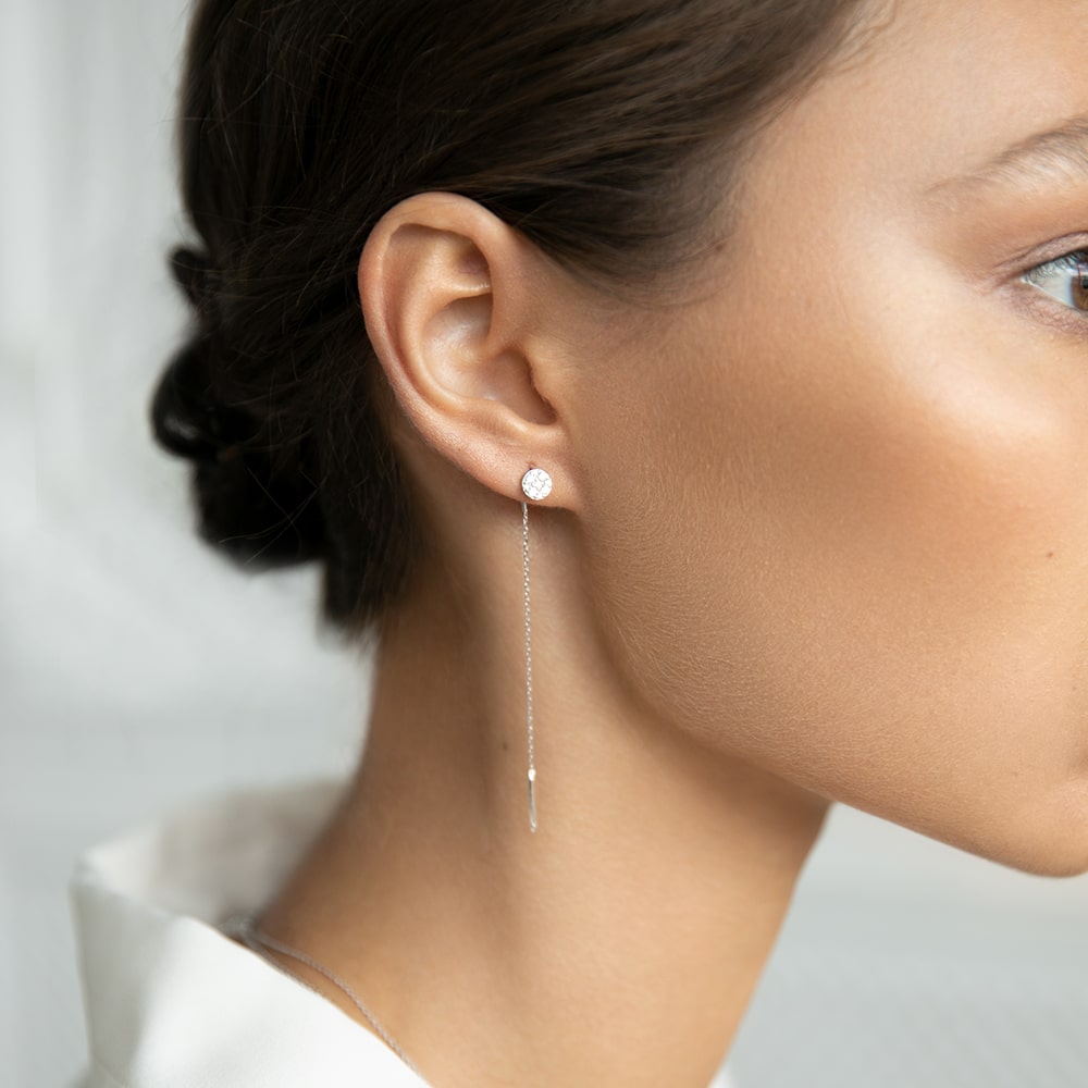 Broach-earrings Dots