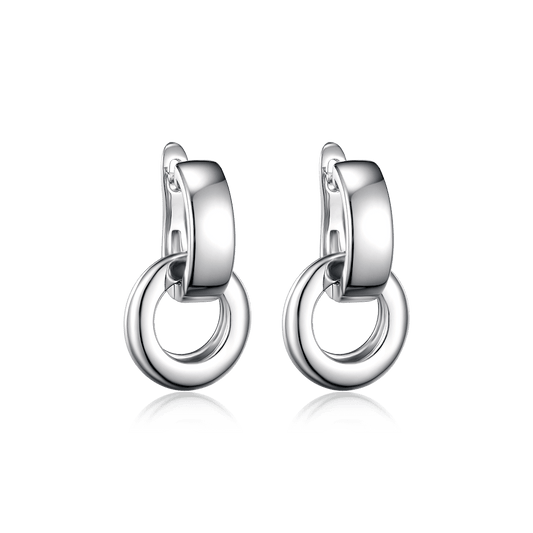 Earrings with removable part
