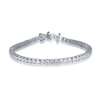 Tennis bracelet with stones 4 mm