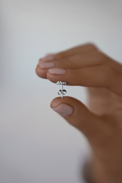 Earstuds Tiny hearts