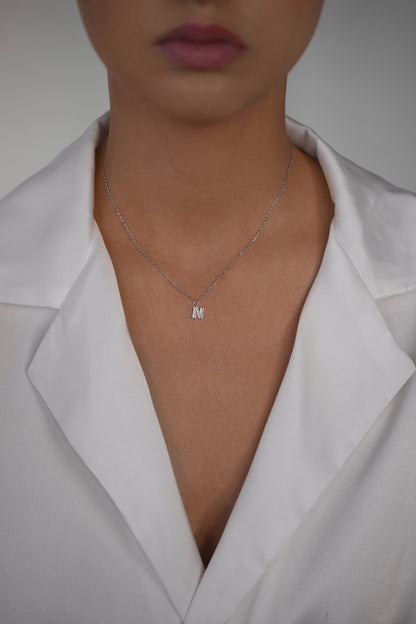 Necklace with letter N