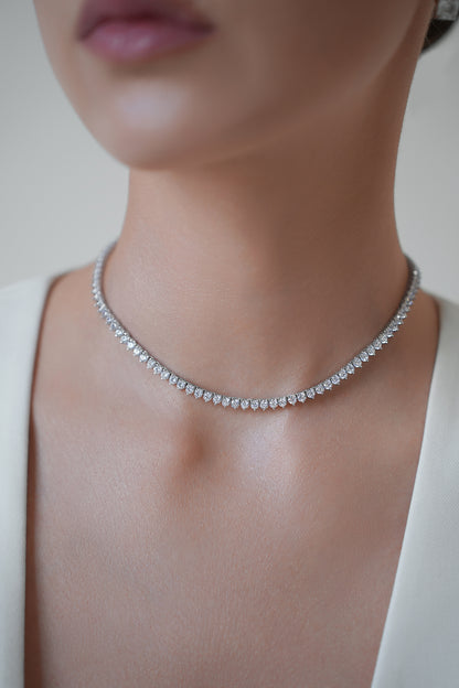 Tennis necklace
