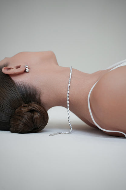 Tennis necklace