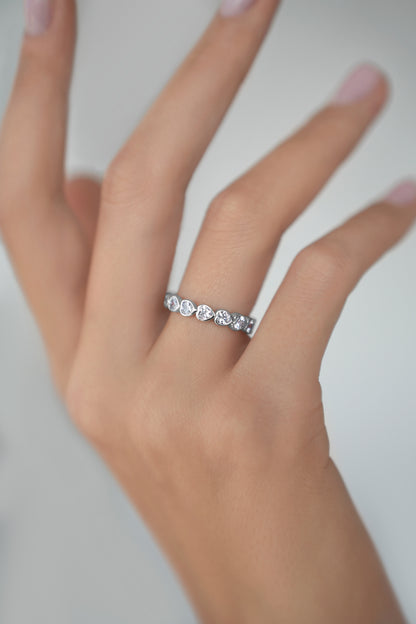 Ring path with hearts