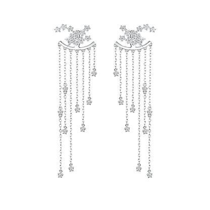 Jacket earrings Starfall