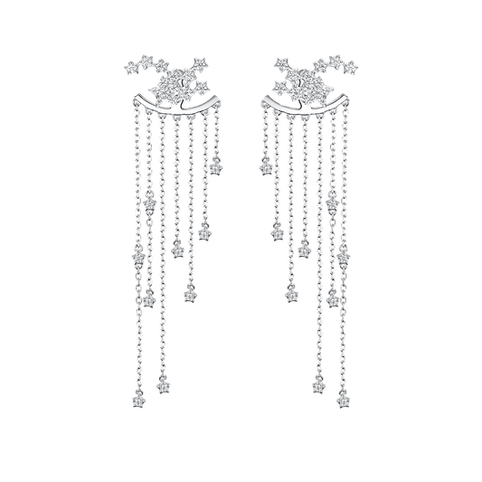 Jacket earrings Starfall