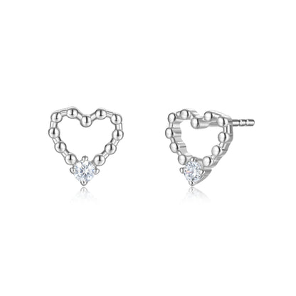 Earstuds Tiny hearts