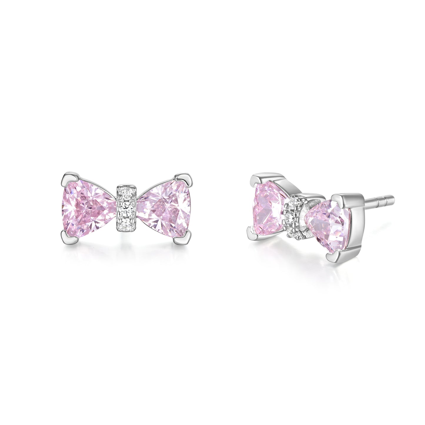 Earstuds Pink bow