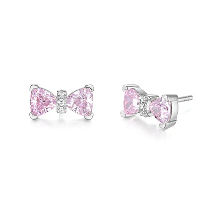 Earstuds Pink bow