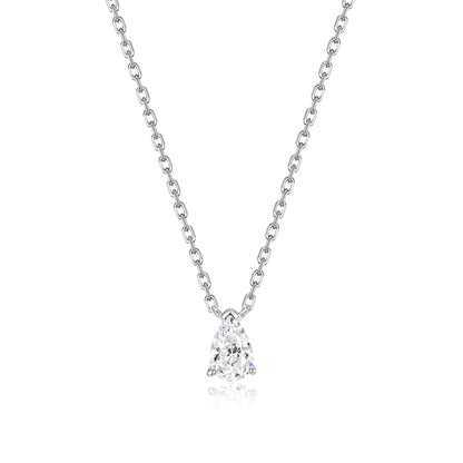 Necklace Pear cut CZ