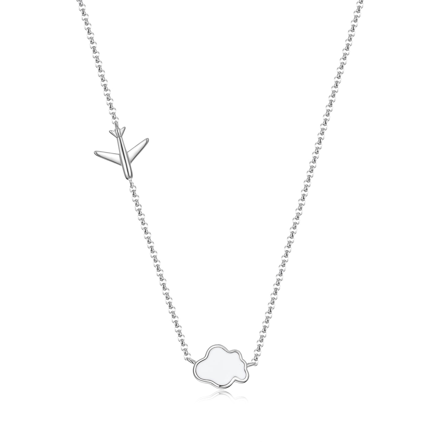 Necklace Jet to the clouds