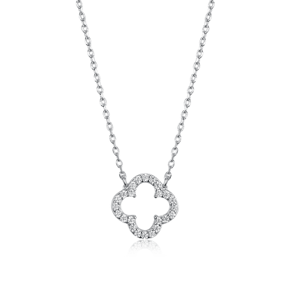 Necklace Clover 35 cm