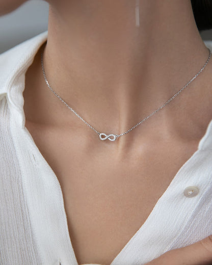 Necklace Infinity 37 cm