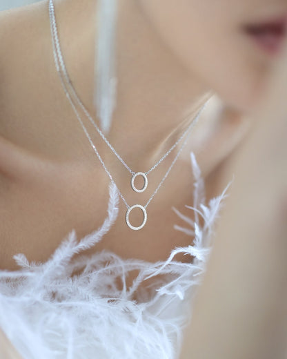Necklace Circle 10 mm (37cm)