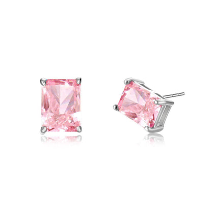 Earstuds Princess Pink CZ