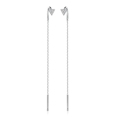 Broach-earrings Triangles