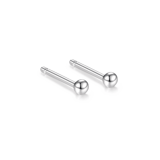 Earrings spheres 2.5 mm