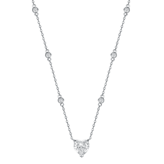 Necklace with a big Heart