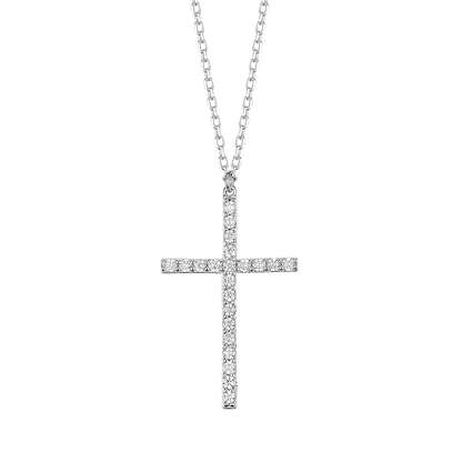 Necklace with a big cross