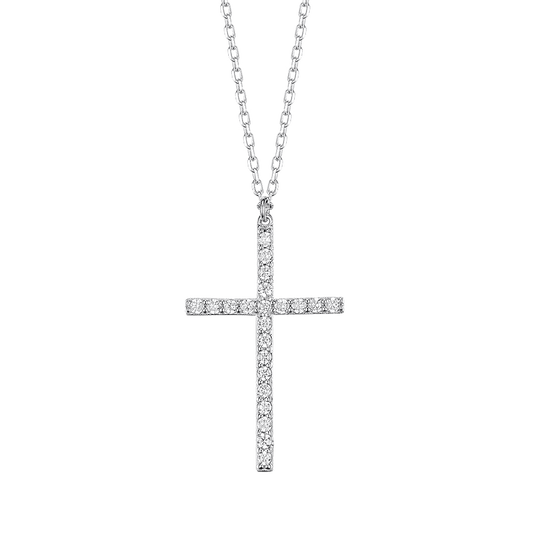 Necklace with a big cross