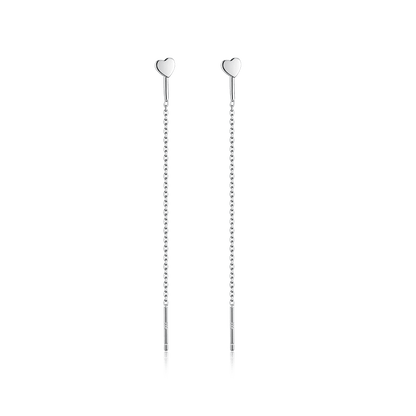 Broach-earrings Heart