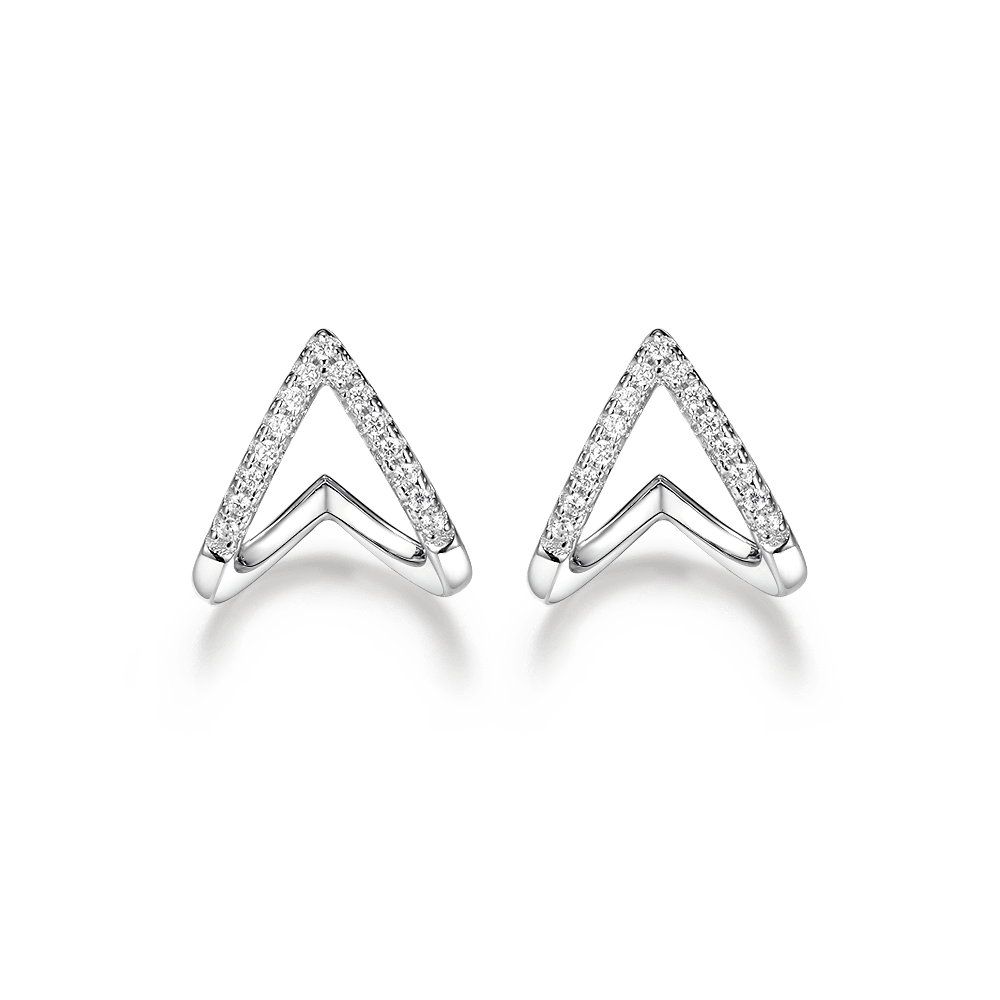 Stud earrings Vector