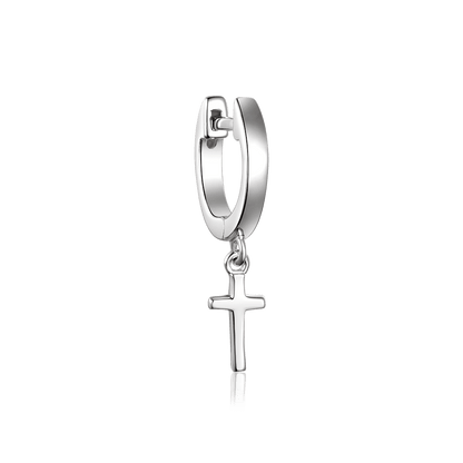 Haggis earring 8 mm with cross