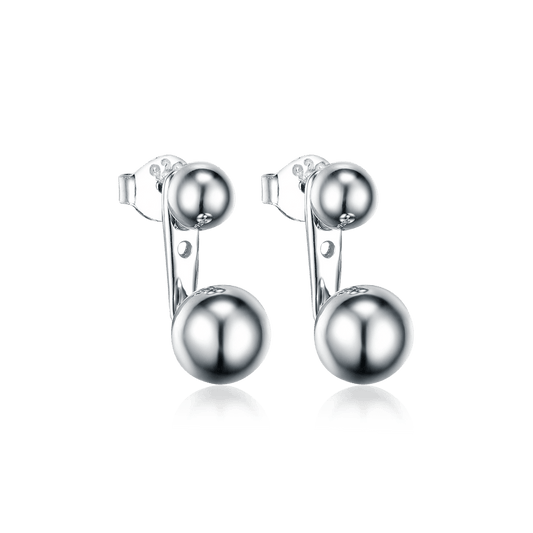 Earrings-jackets Spheres