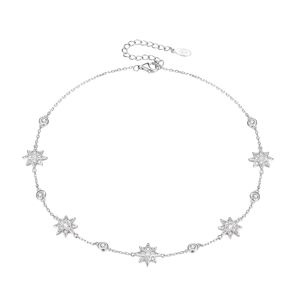 Choker Necklace "Guiding Stars"
