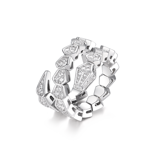 Serpent snake ring