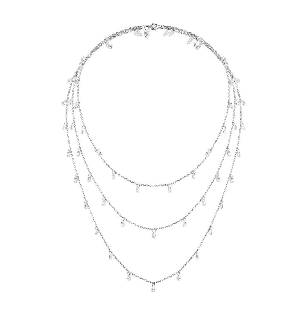 Triple Rain Necklace