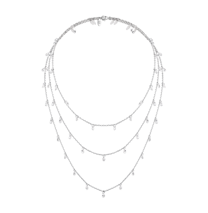 Triple Rain Necklace