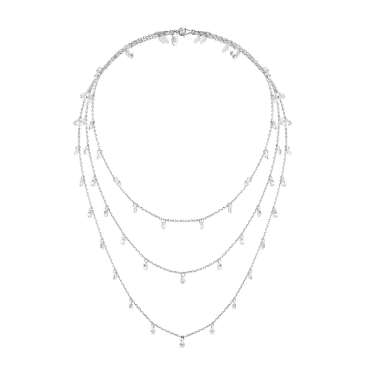 Triple Rain Necklace