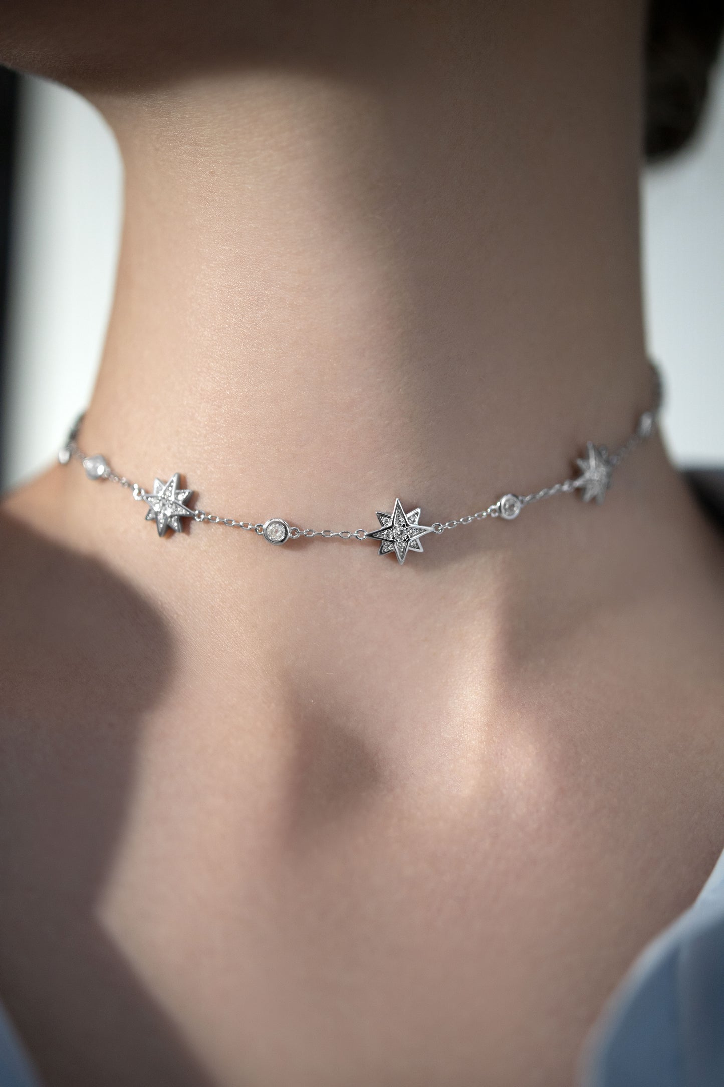 Choker Necklace "Guiding Stars"