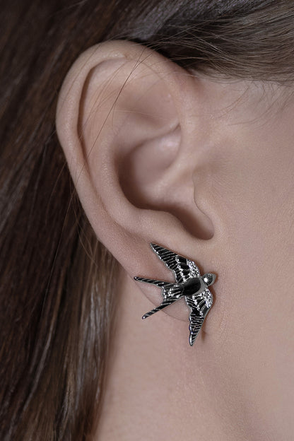 Swallows Stud Earrings